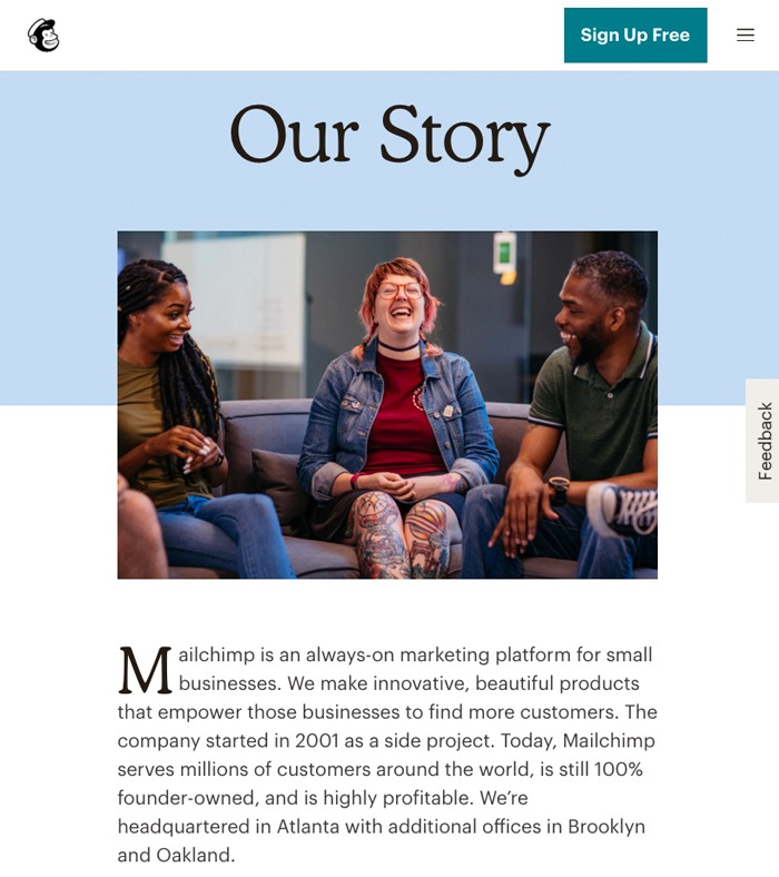 Our Brand Story
